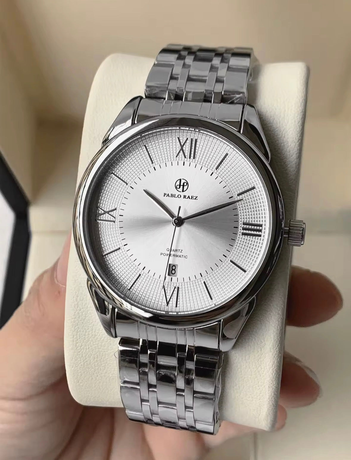 Reloj Elegante Évora Silver